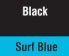 Black/ Surf Blue