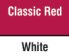 Classic Red/White