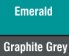 Emerald/ Graphite Grey