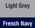Light Grey/French Navy