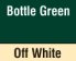 Bottle Green/Off White