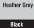 Heather Grey/black