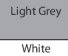 Light Grey/White