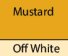 Mustard/ Off White