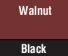 Walnut/Black