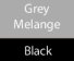 Grey Melange/ Black