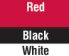 Red/Black/White