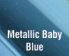Metallic Baby Blue