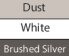 Dust/ White/ Dust/ Brushed Silver