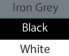 Iron Grey/ Black/ White