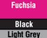 Fuchsia/Black/Light Grey