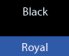 Black/Royal