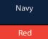 Navy/Red