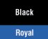 Black/Royal