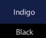 Indigo Blue/ Black