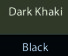 Dark Khaki/Black