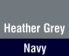 Heather Grey/Navy