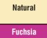 Natural/Fuchsia