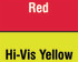 Red/Hi Vis Yellow