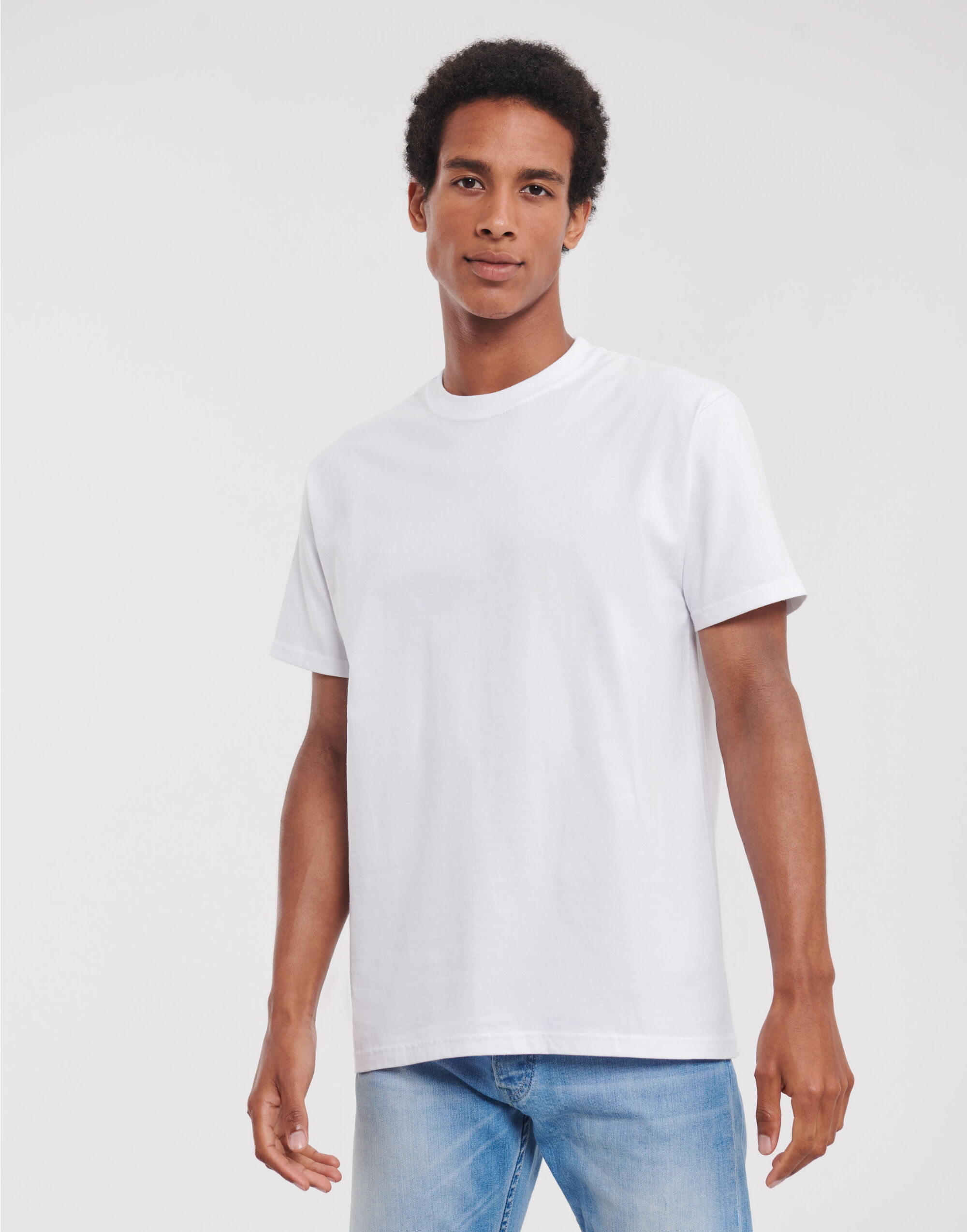 (215M) Classic Heavyweight T White Size M | Stonehill Officeright