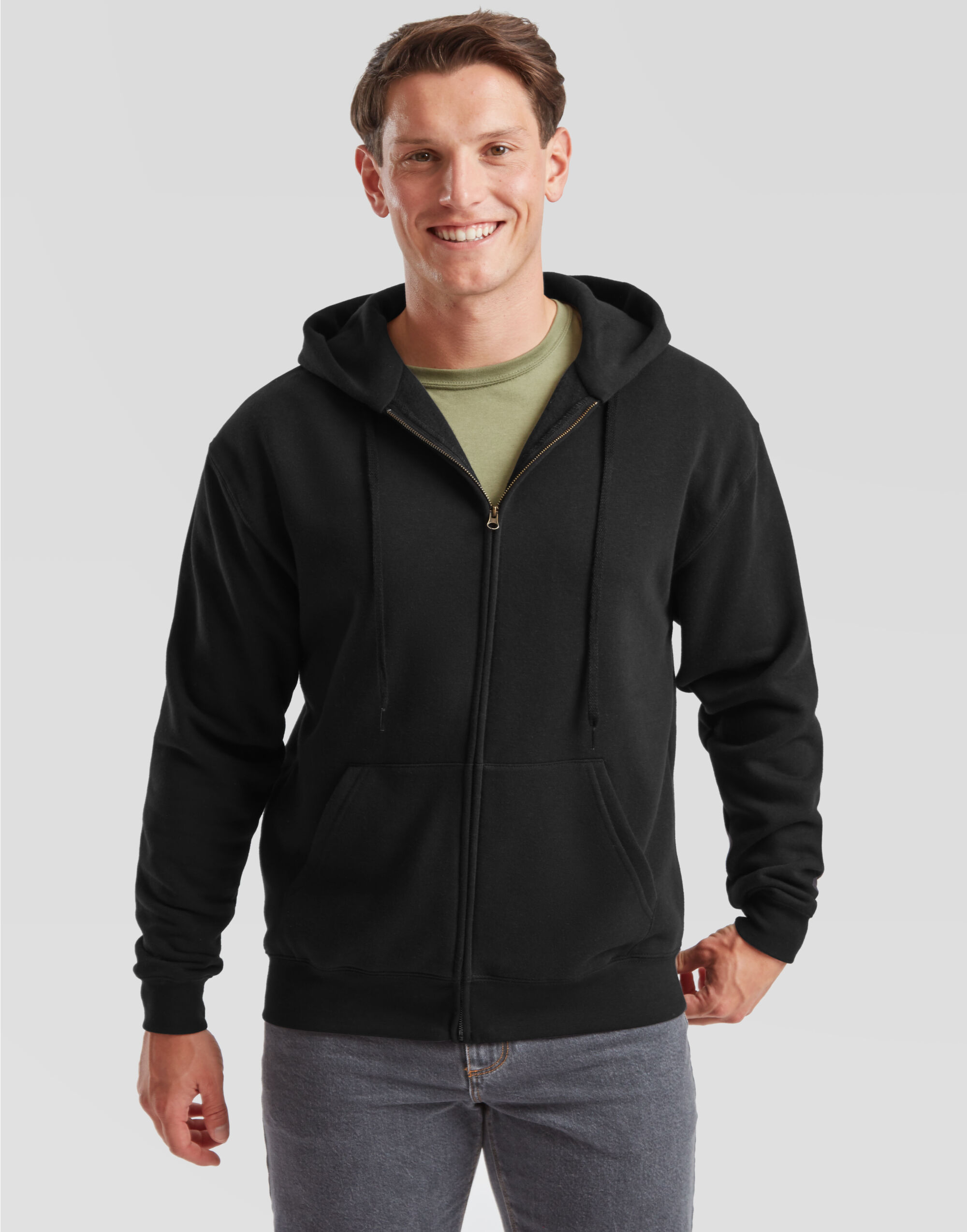 Picture of Men's Premium Hooded Sweat Jacket