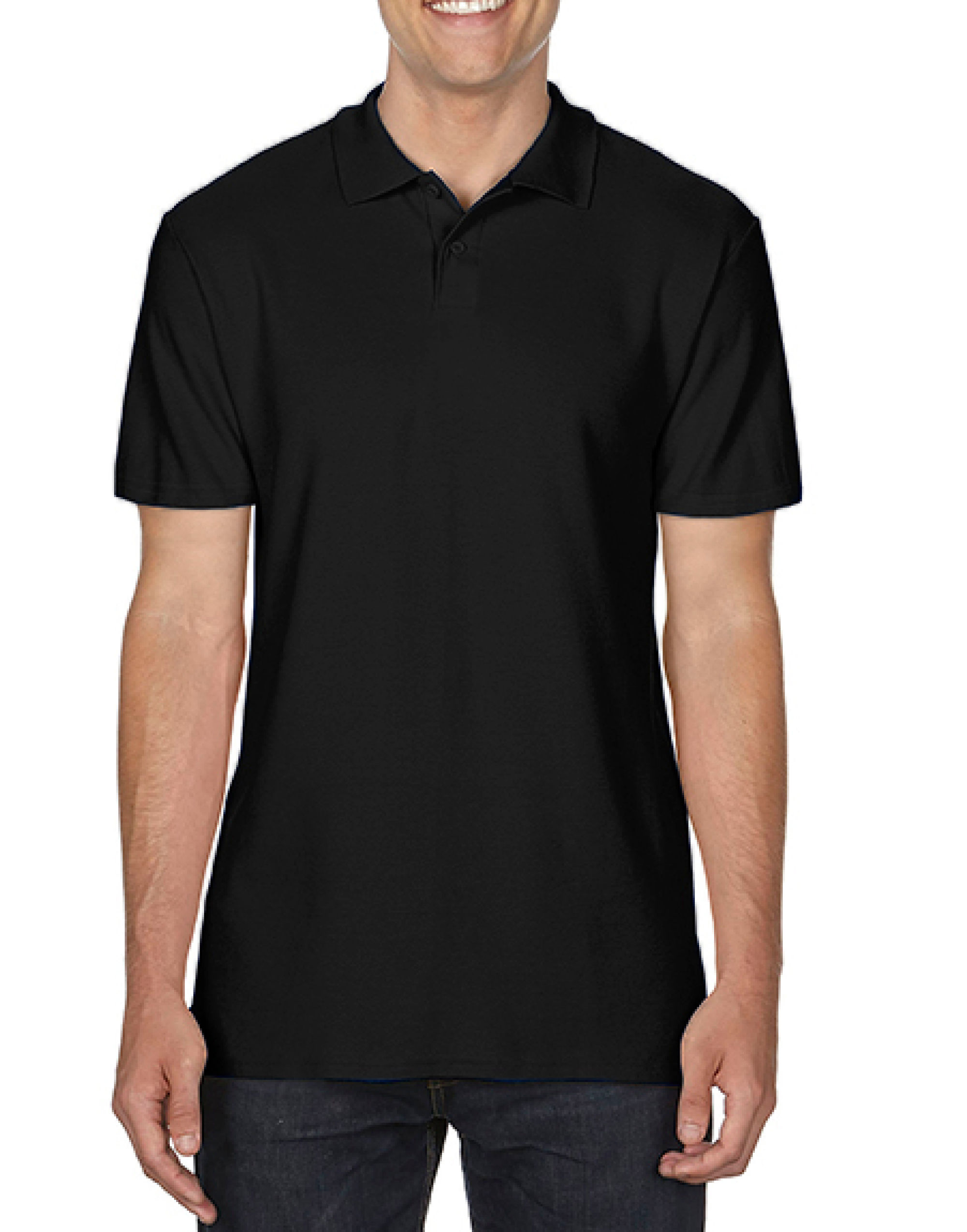 Picture of Softstyle® Adult Double Pique Polo